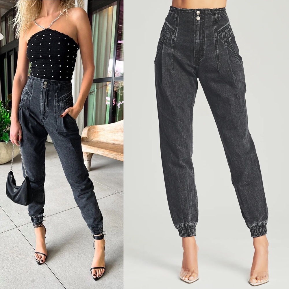 Retrofete Miriam Pant in Onyx